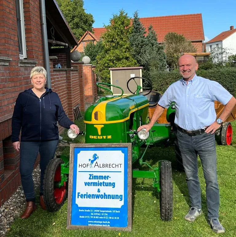 Steffi Albrecht & Rüdiger Albrecht - Inhaber des Hof Albrechts