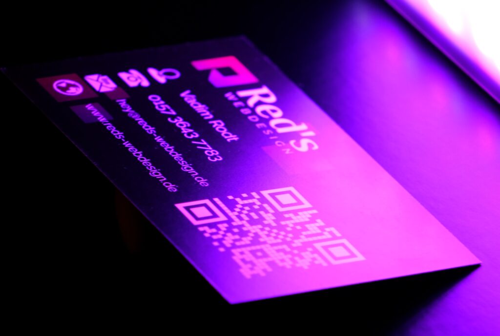 Reds Webdesign Visitenkarte - Printmedien Erfurt